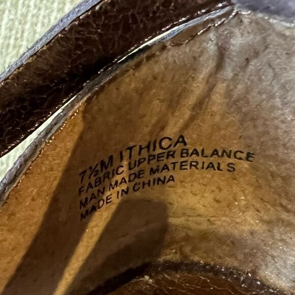 Rampage Brown Ithica Gladiator Wedge Sandals - Picture 14 of 15